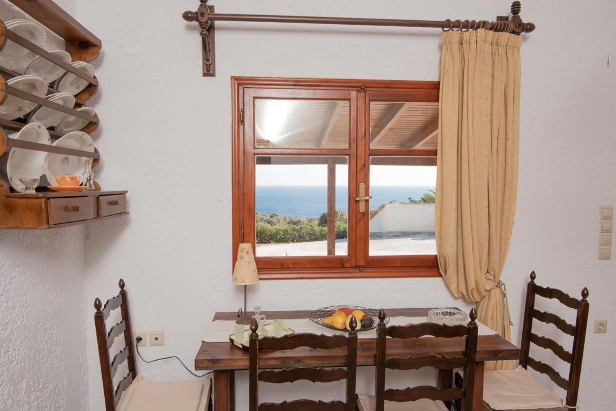 Ligres - 2 Bedrooms Sea View Vakantiehuis Agia Paraskevi (Agios Vasileios, Rethymno)